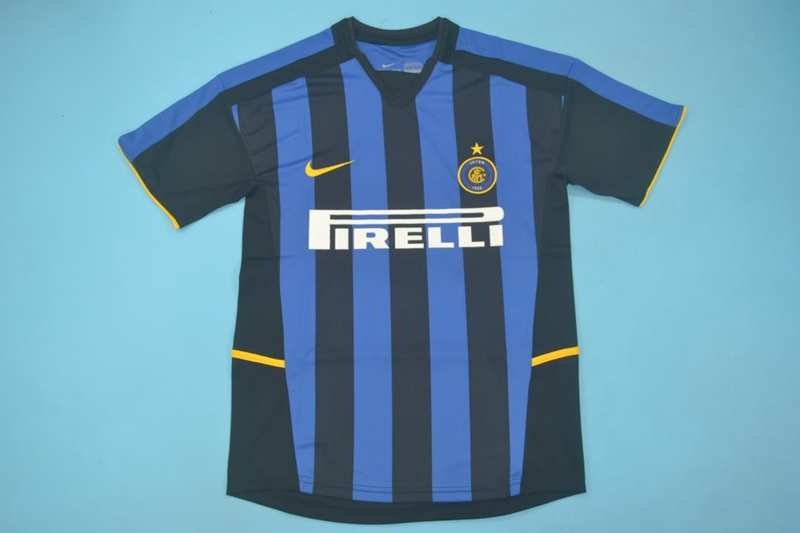 AAA(Thailand) Inter Milan 2002/03 Home Soccer Jersey