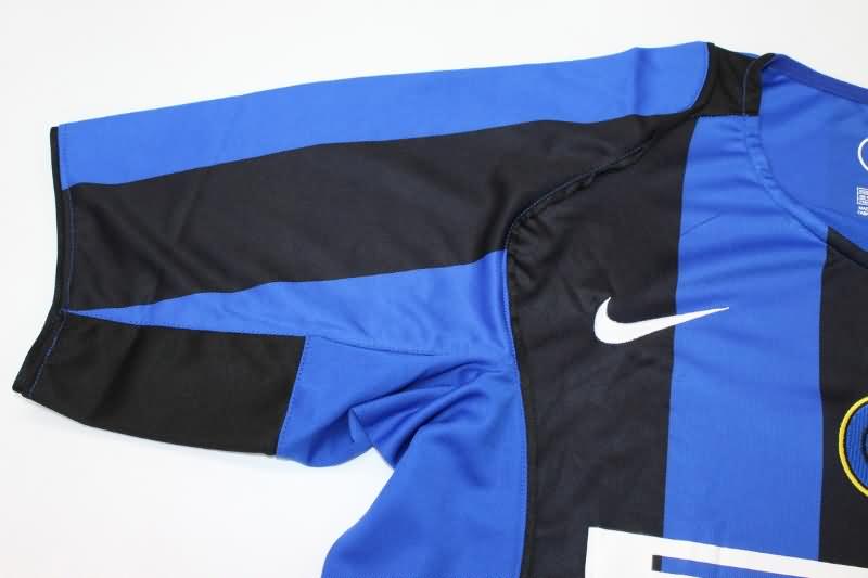 AAA(Thailand) Inter Milan 2004/05 Home Retro Soccer Jersey