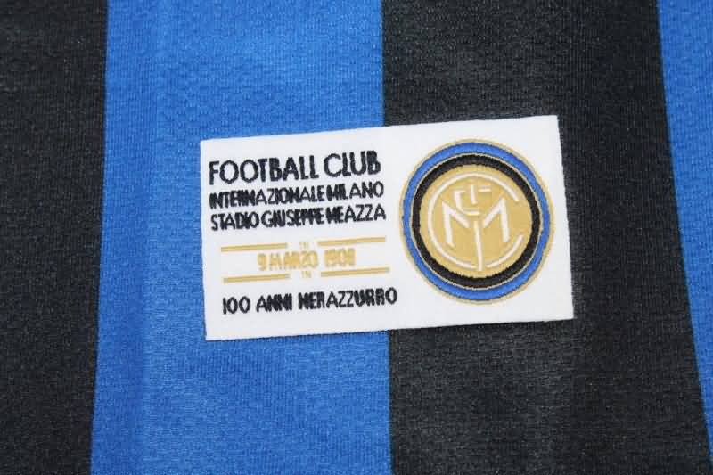 AAA(Thailand) Inter Milan 2007/08 Home Retro Soccer Jersey