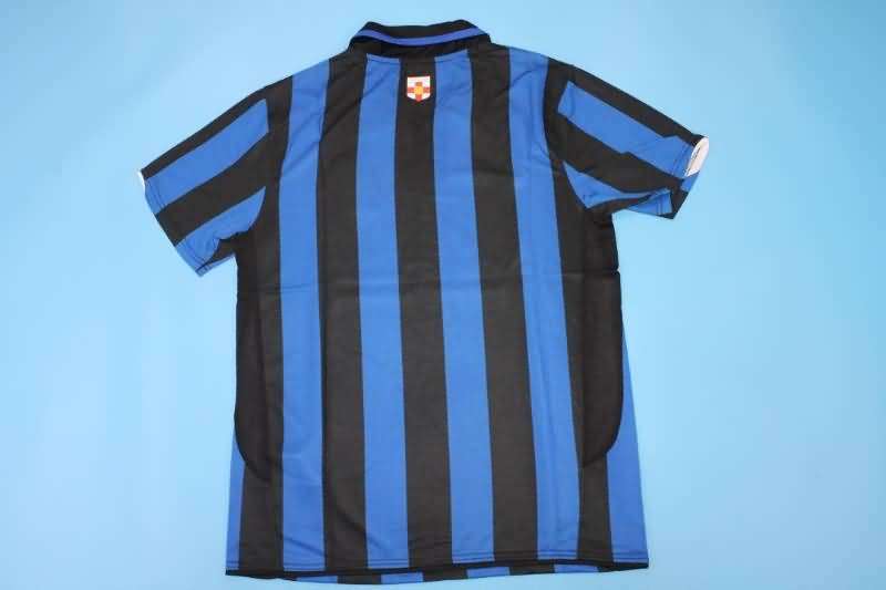 AAA(Thailand) Inter Milan 2007/08 Home Retro Soccer Jersey