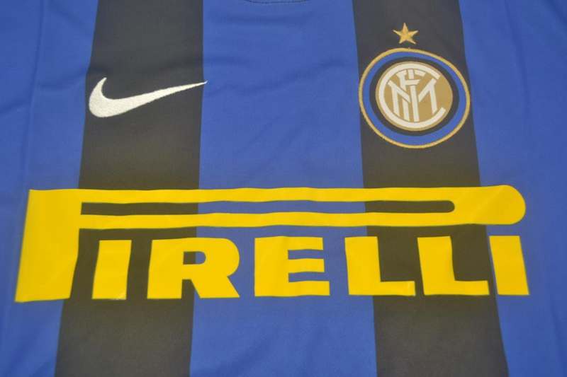 AAA(Thailand) Inter Milan 2008/09 Home UCL Soccer Jersey