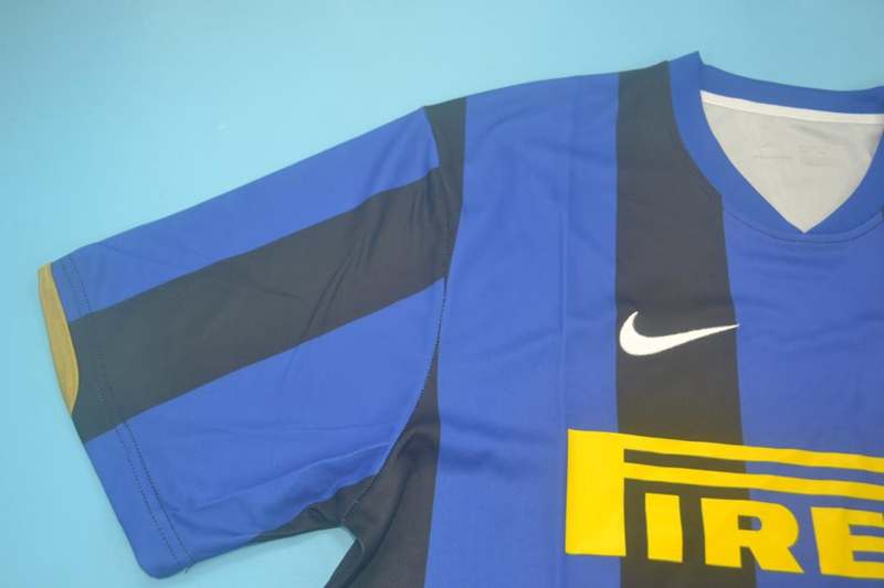 AAA(Thailand) Inter Milan 2008/09 Home UCL Soccer Jersey