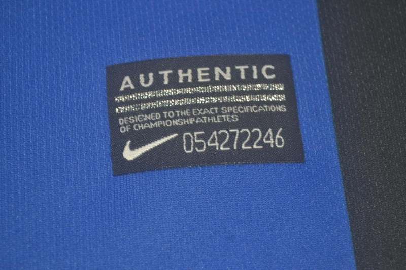 AAA(Thailand) Inter Milan 2008/09 Home UCL Soccer Jersey