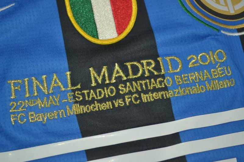 AAA(Thailand) Inter Milan 2009/10 Home UCL Final Soccer Jersey