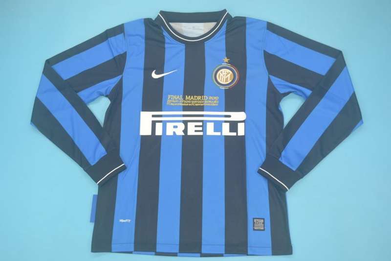 AAA(Thailand) Inter Milan 2009/10 Home UCL Final Jersey(L/S)