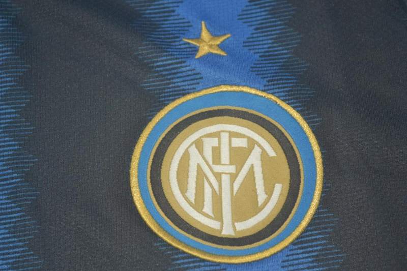AAA(Thailand) Inter Milan 2010/11 Home Soccer Jersey(L/S)