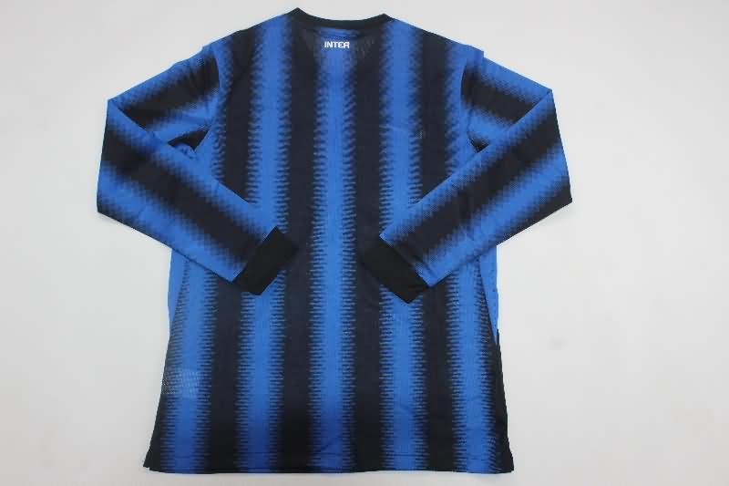 AAA(Thailand) Inter Milan 2010/11 Home Soccer Jersey(L/S)