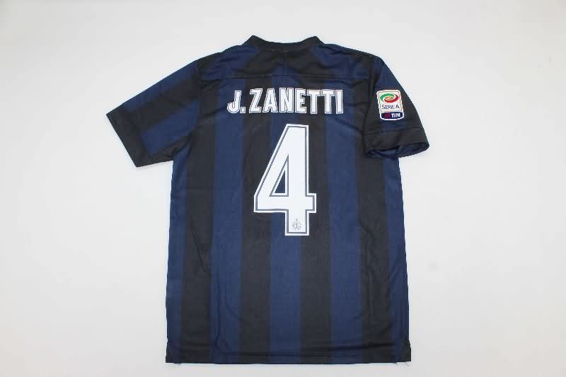 AAA(Thailand) Inter Milan 2013/14 Home Retro Soccer Jersey