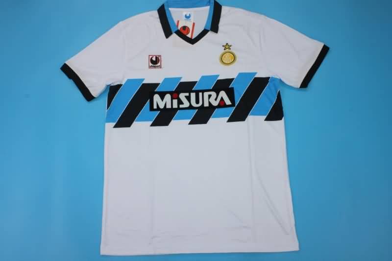 AAA(Thailand) Inter Milan 1990/91 Away Retro Soccer Jersey