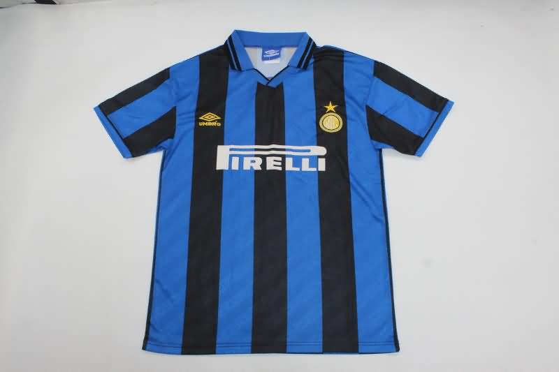 AAA(Thailand) Inter Milan 1995/96 Home Soccer Jersey