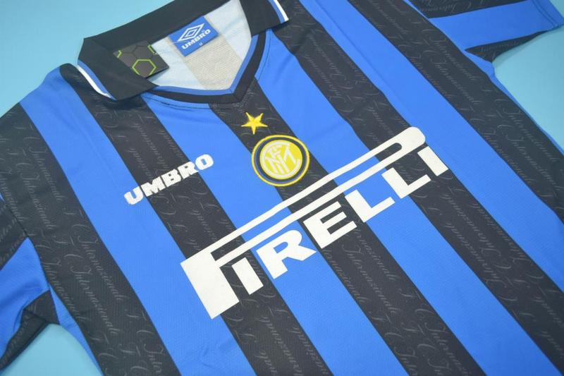 AAA(Thailand) Inter Milan 1997/98 Home Soccer Jersey