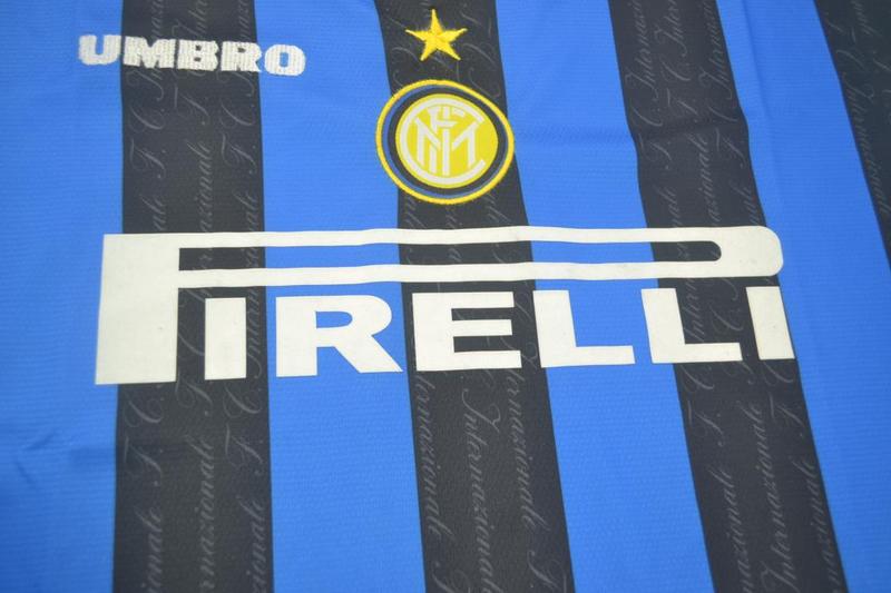 AAA(Thailand) Inter Milan 1997/98 Home Soccer Jersey