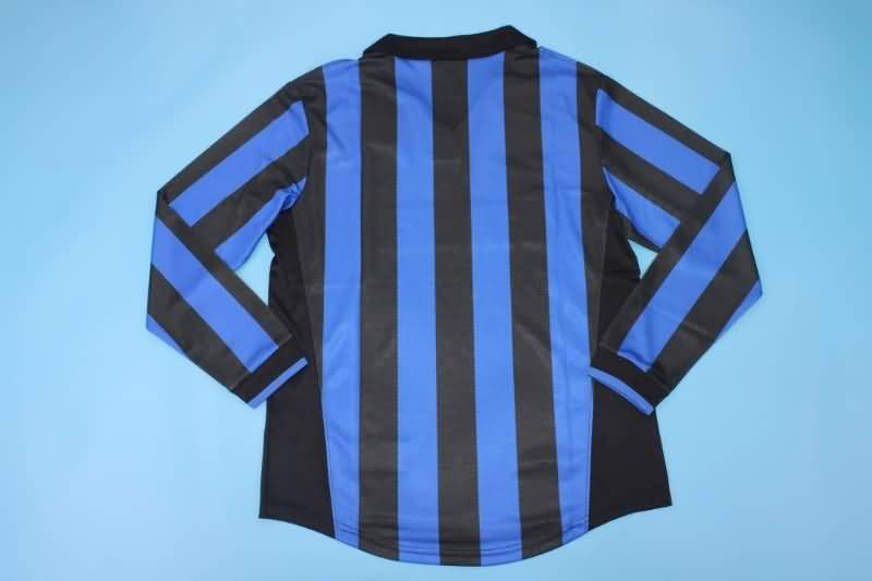 AAA(Thailand) Inter Milan 1998/99 Home Soccer Jersey(L/S)