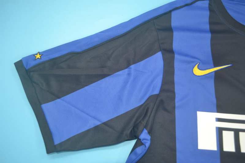 AAA(Thailand) Inter Milan 1999/00 Home Soccer Jersey