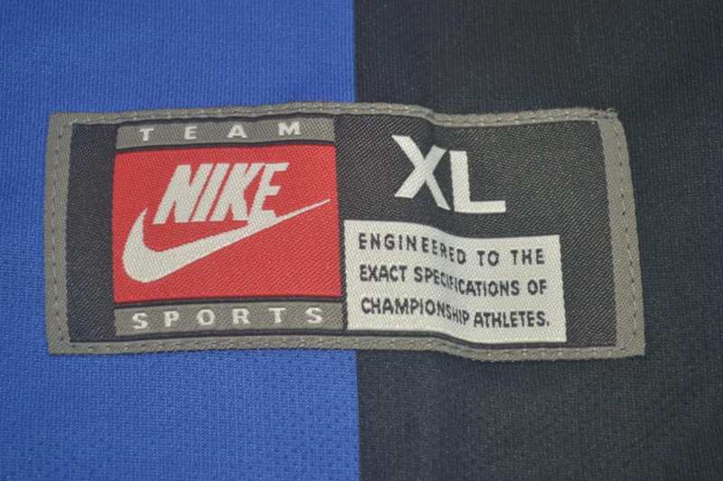 AAA(Thailand) Inter Milan 1999/00 Home Soccer Jersey