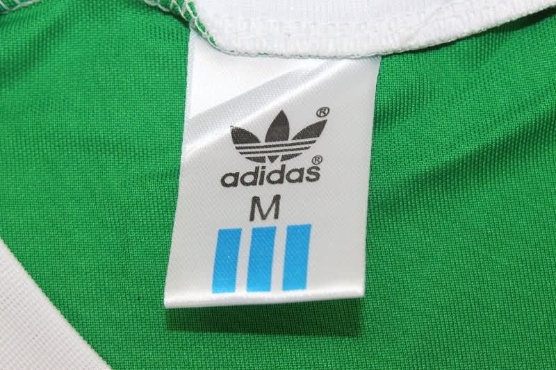 AAA(Thailand) Ireland 1986 Home Long Sleeve Retro Soccer Jersey