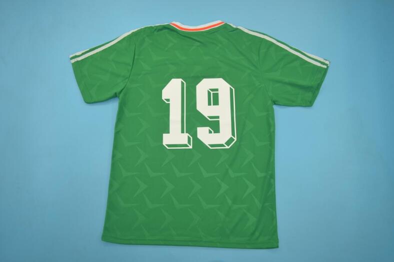 AAA(Thailand) Ireland 1990 Home Retro Soccer Jersey