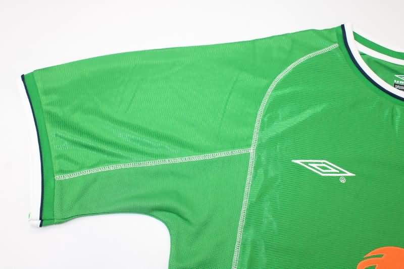 AAA(Thailand) Ireland 2002 Home Retro Soccer Jersey