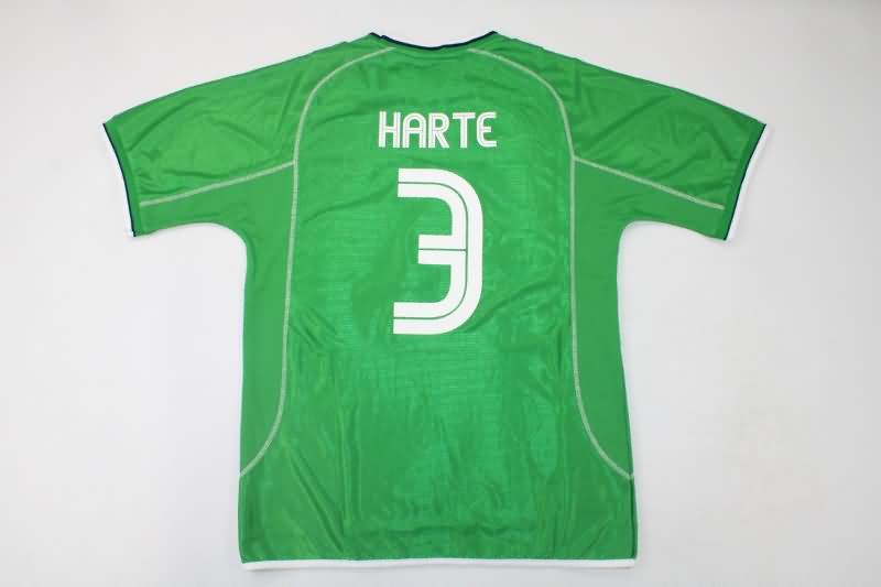 AAA(Thailand) Ireland 2002 Home Retro Soccer Jersey