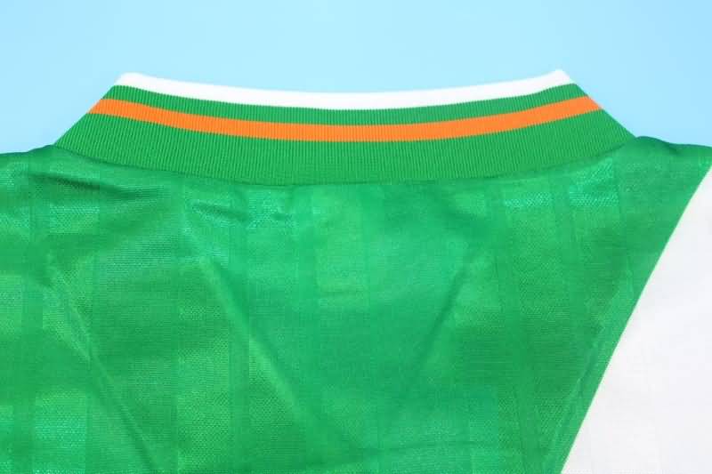 AAA(Thailand) Ireland 1992/94 Home Retro Soccer Jersey