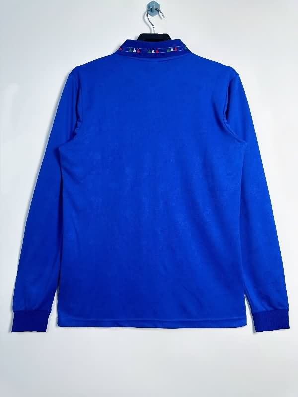 AAA(Thailand) Italy 1994 Home Retro Long Sleeve Soccer Jersey