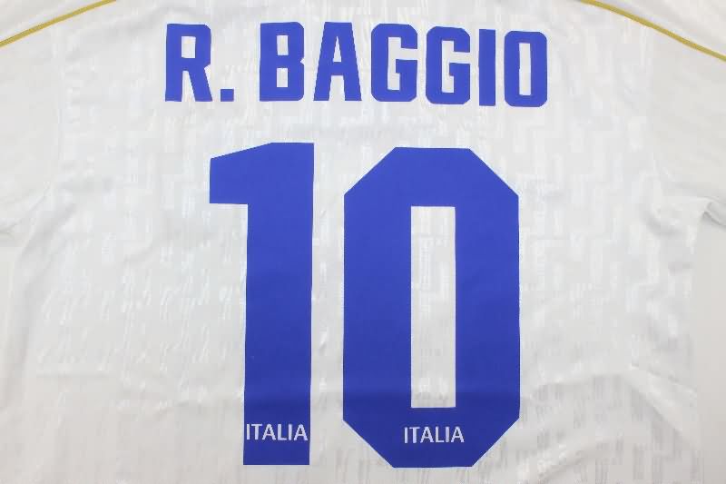 AAA(Thailand) Italy 1995 Away Retro Soccer Jersey
