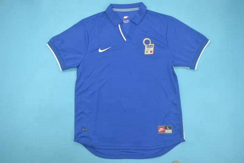 AAA(Thailand) Italy 1998 Home Retro soccer Jersey