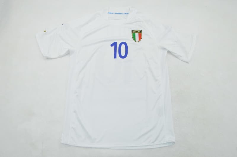 AAA(Thailand) Italy 2002 Away Retro Soccer Jersey