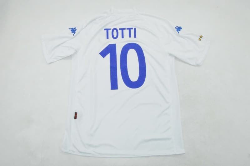 AAA(Thailand) Italy 2002 Away Retro Soccer Jersey