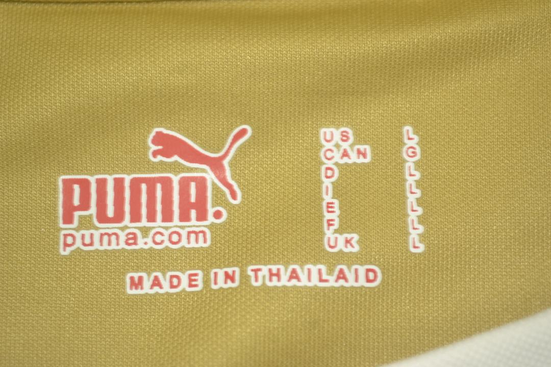 AAA(Thailand) Italy 2006 Goalkeeper Gold Retro soccer Jersey