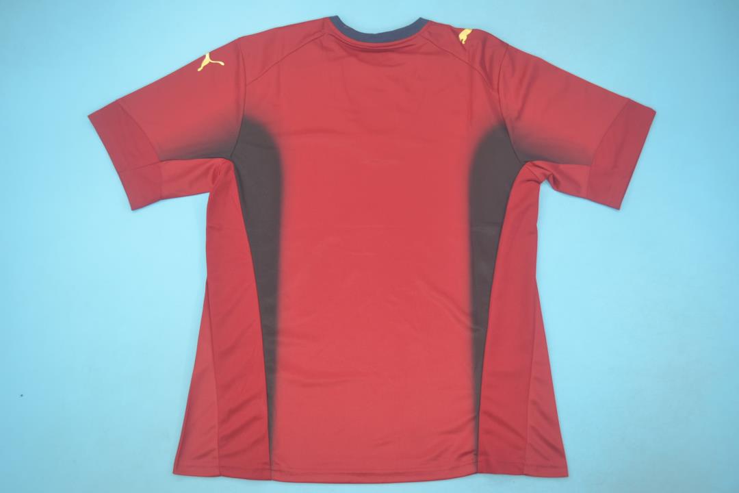 AAA(Thailand) Italy 2006 Goalkeeper Red Retro soccer Jersey