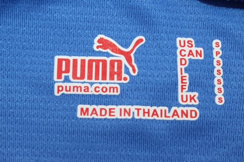 AAA(Thailand) Italy 2006 Home Long Sleeve Retro Soccer Jersey