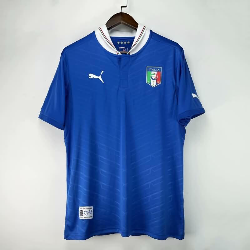 AAA(Thailand) Italy 2012 Home Retro Soccer Jersey