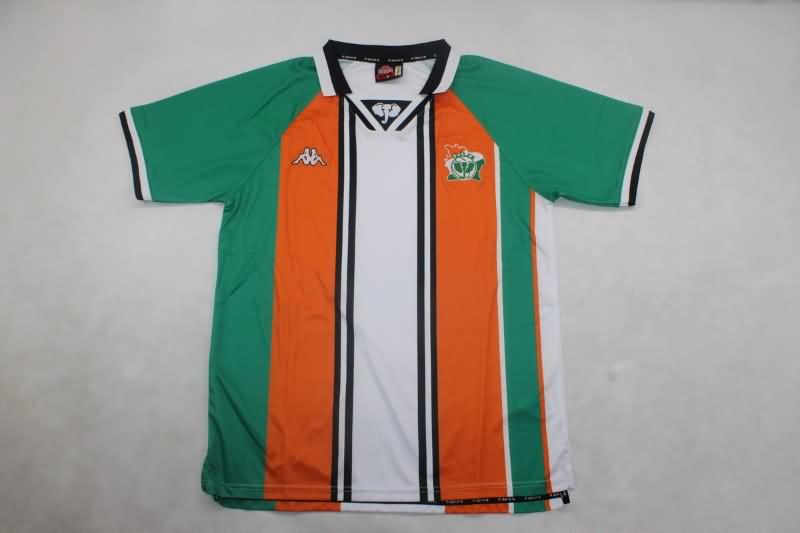 AAA(Thailand) Ivory 2000/01 Home Retro Soccer Jersey