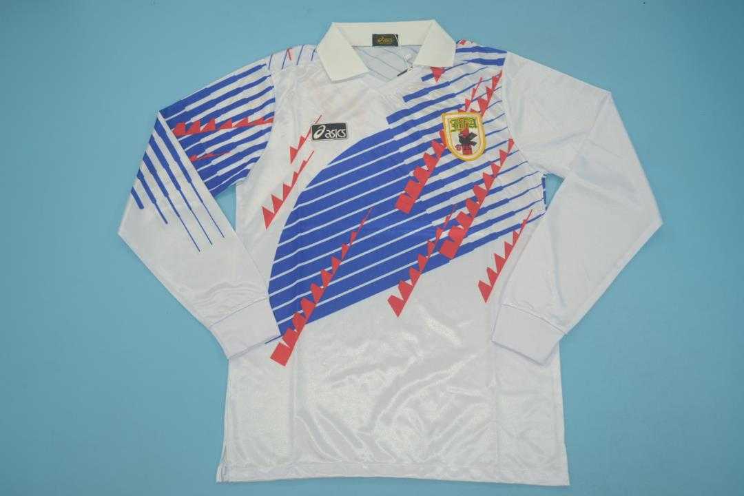 AAA(Thailand) Japan 1994 Away Retro Soccer Jersey(L/S)