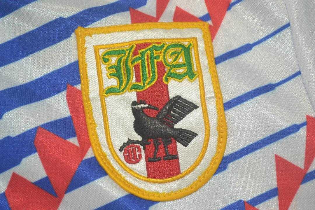 AAA(Thailand) Japan 1994 Away Retro Soccer Jersey(L/S)