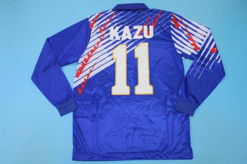 AAA(Thailand) Japan 1994 Home Retro Soccer Jersey(L/S)