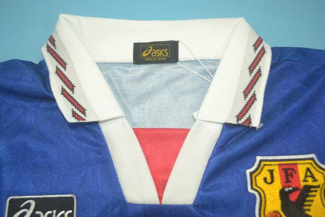 AAA(Thailand) Japan 1998 Home Retro Soccer Jersey(L/S)