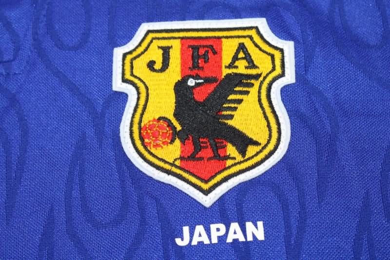 AAA(Thailand) Japan 1998 Home Retro Soccer Jersey(L/S)