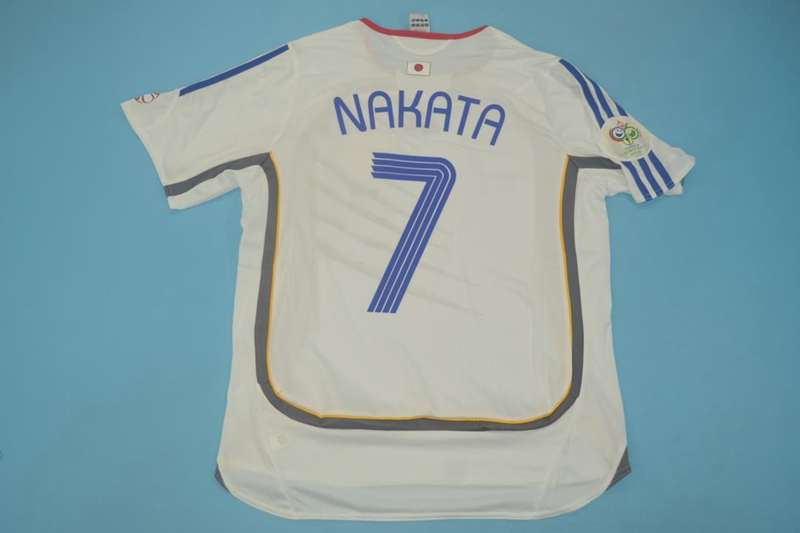 AAA(Thailand) Japan 2006 Away Retro Soccer Jersey