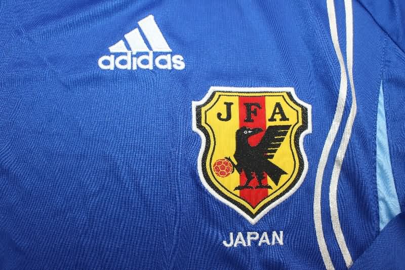 AAA(Thailand) Japan 2006 Home Long Sleeve Retro Soccer Jersey
