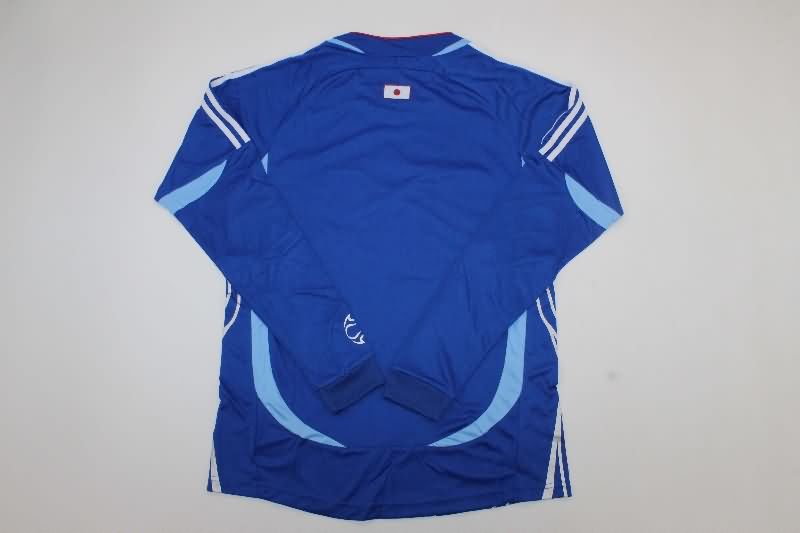 AAA(Thailand) Japan 2006 Home Long Sleeve Retro Soccer Jersey