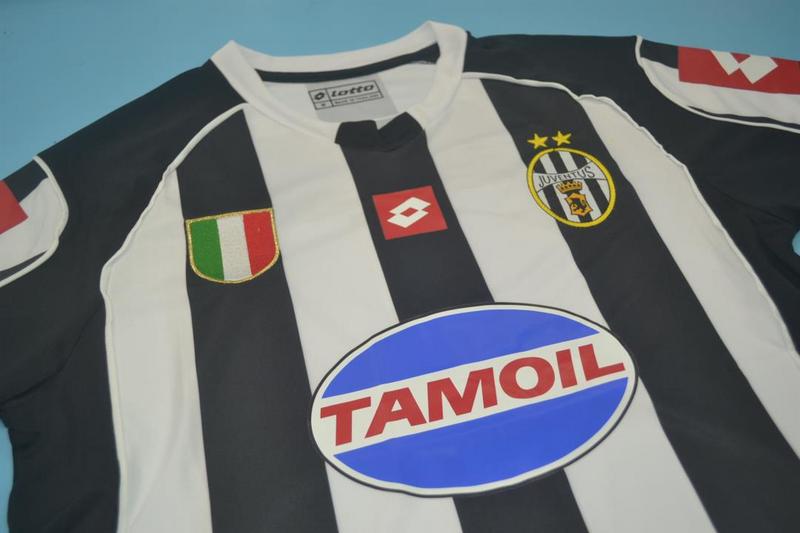 AAA(Thailand) Juventus 2002/03 Home Retro Soccer Jersey