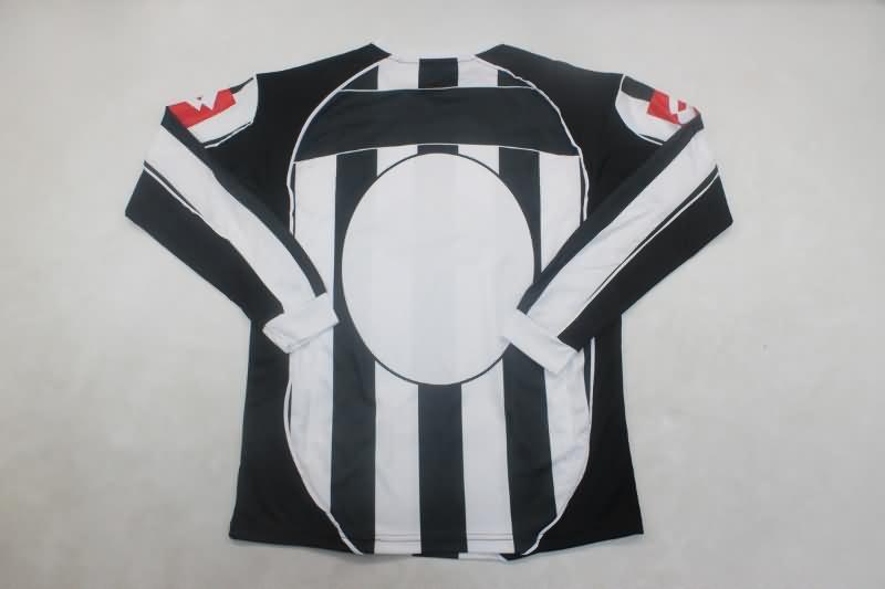 AAA(Thailand) Juventus 2002/03 Home Long Sleeve Retro Soccer Jersey
