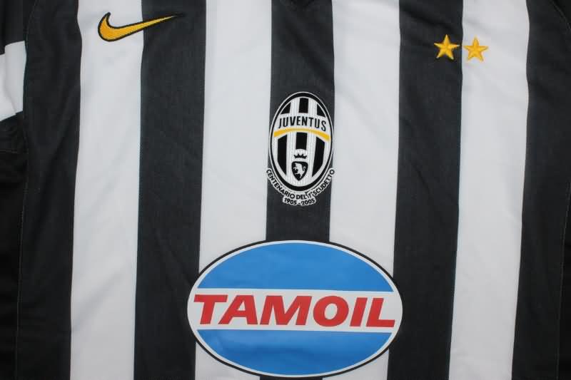 AAA(Thailand) Juventus 2005/06 Home Retro Soccer Jersey