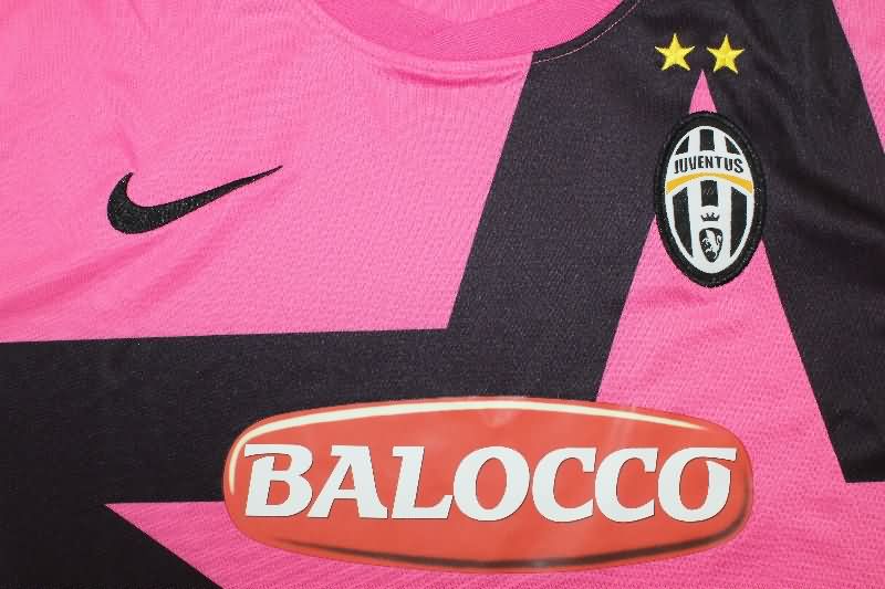 AAA(Thailand) Juventus 2011/12 Away Long Sleeve Retro Soccer Jersey