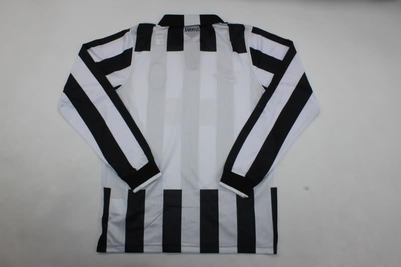 AAA(Thailand) Juventus 2014/15 Home Long Sleeve Retro Soccer Jersey