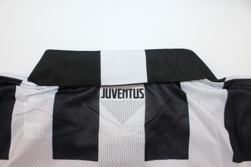 AAA(Thailand) Juventus 2014/15 Home Long Sleeve Retro Soccer Jersey