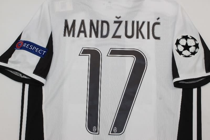 AAA(Thailand) Juventus 2016/17 Home Retro Soccer Jersey