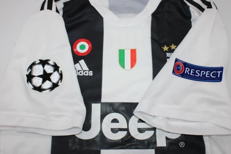 AAA(Thailand) Juventus 2018/19 Home Retro Soccer Jersey